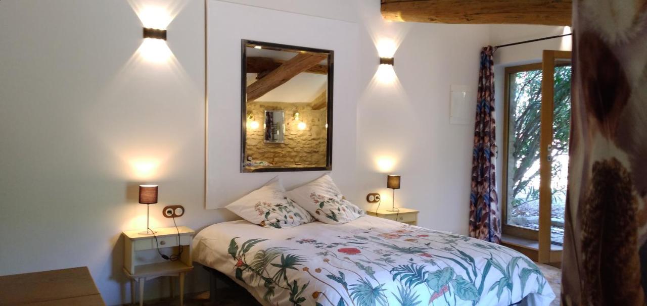 Bed and Breakfast La Bastide Jouval Gordes Exterior foto